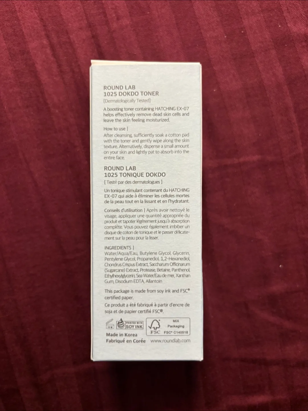 K-Beauty Toner & Cleanser image indicator(2)