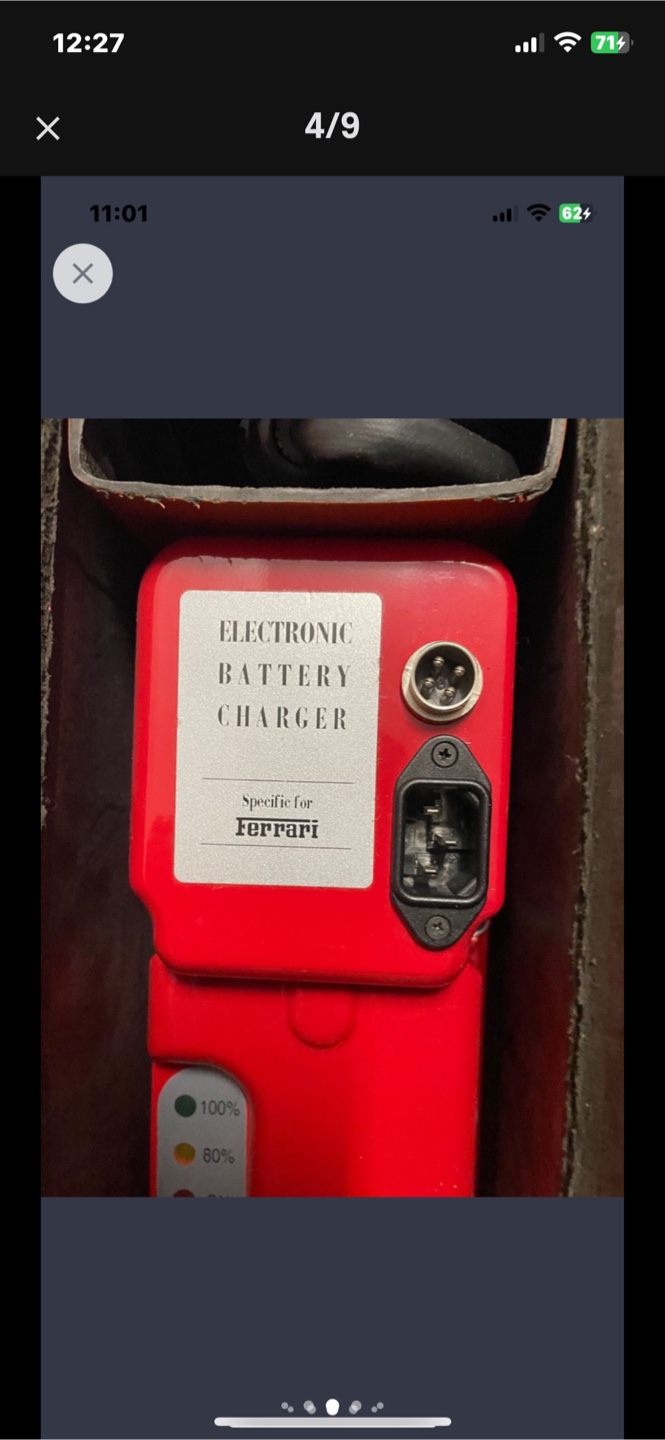 Vintage Ferrari Electronic Battery Charger - photo 4