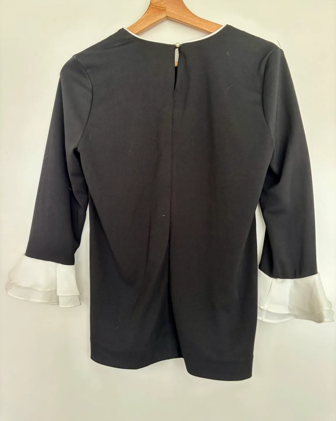 Karl Lagerfeld Black and White Blouse image indicator(2)