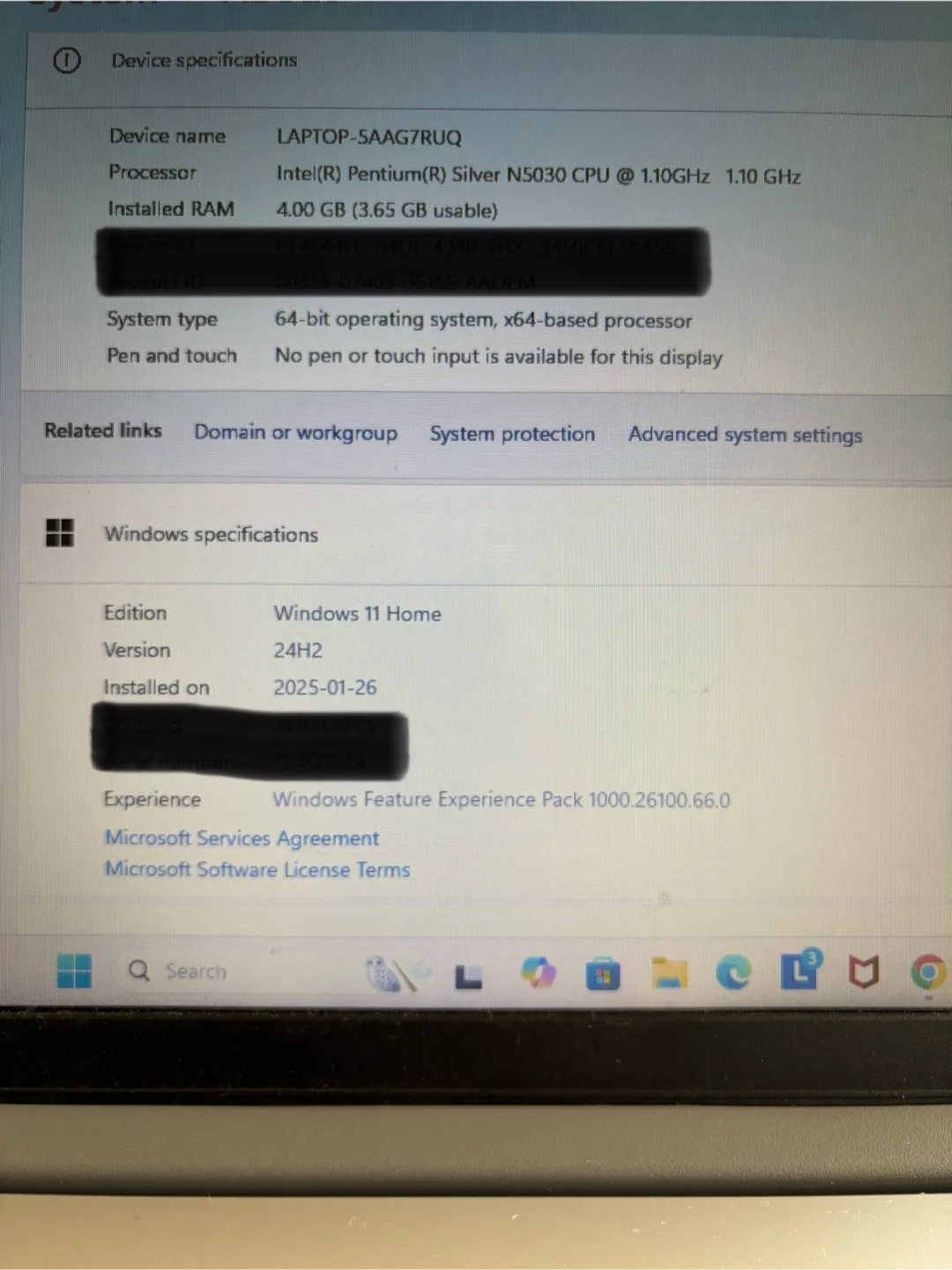 Lenovo IdeaPad 1i 15" Laptop - Intel Pentium Silver image indicator(3)