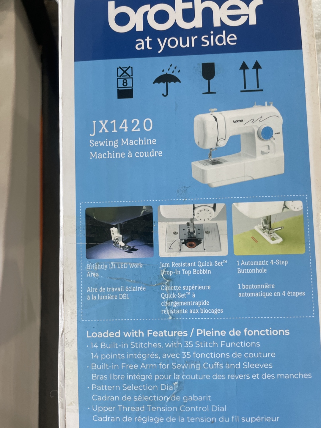 Brother JX1420 Sewing Machine - photo 5