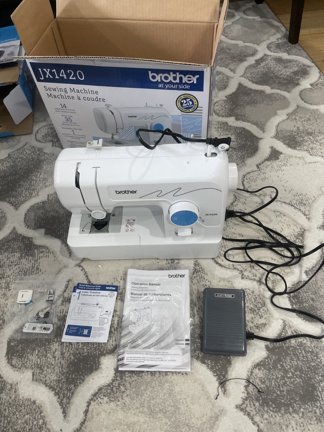 Brother JX1420 Sewing Machine