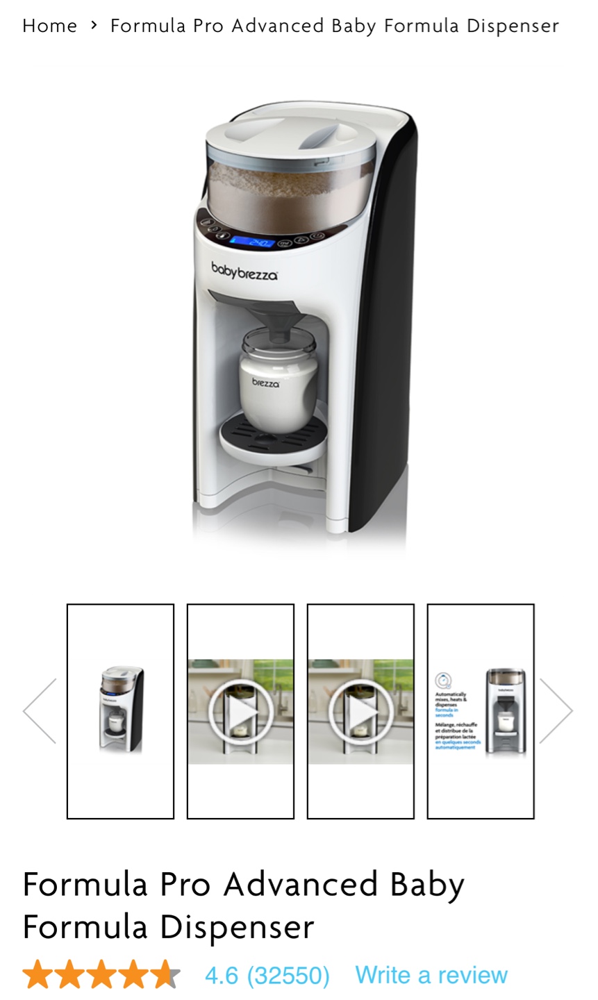 Baby Brezza Formula Pro Advanced Baby Formula Dispenser - photo 4