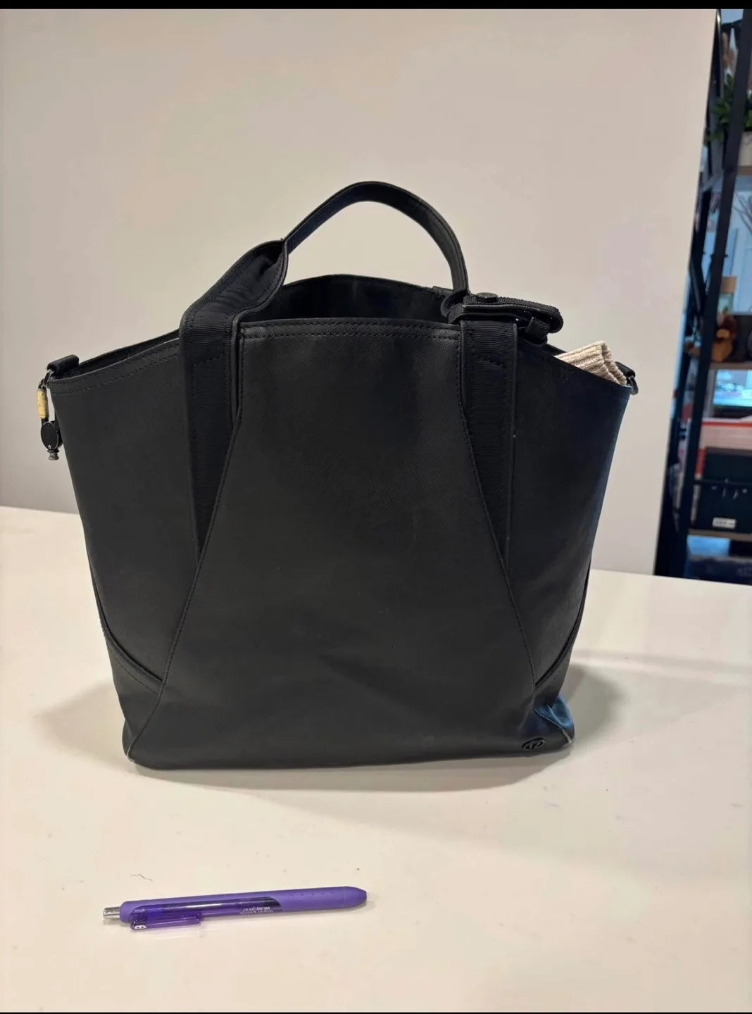 Lululemon City Adventurer Tote Bag - Black thumbnail