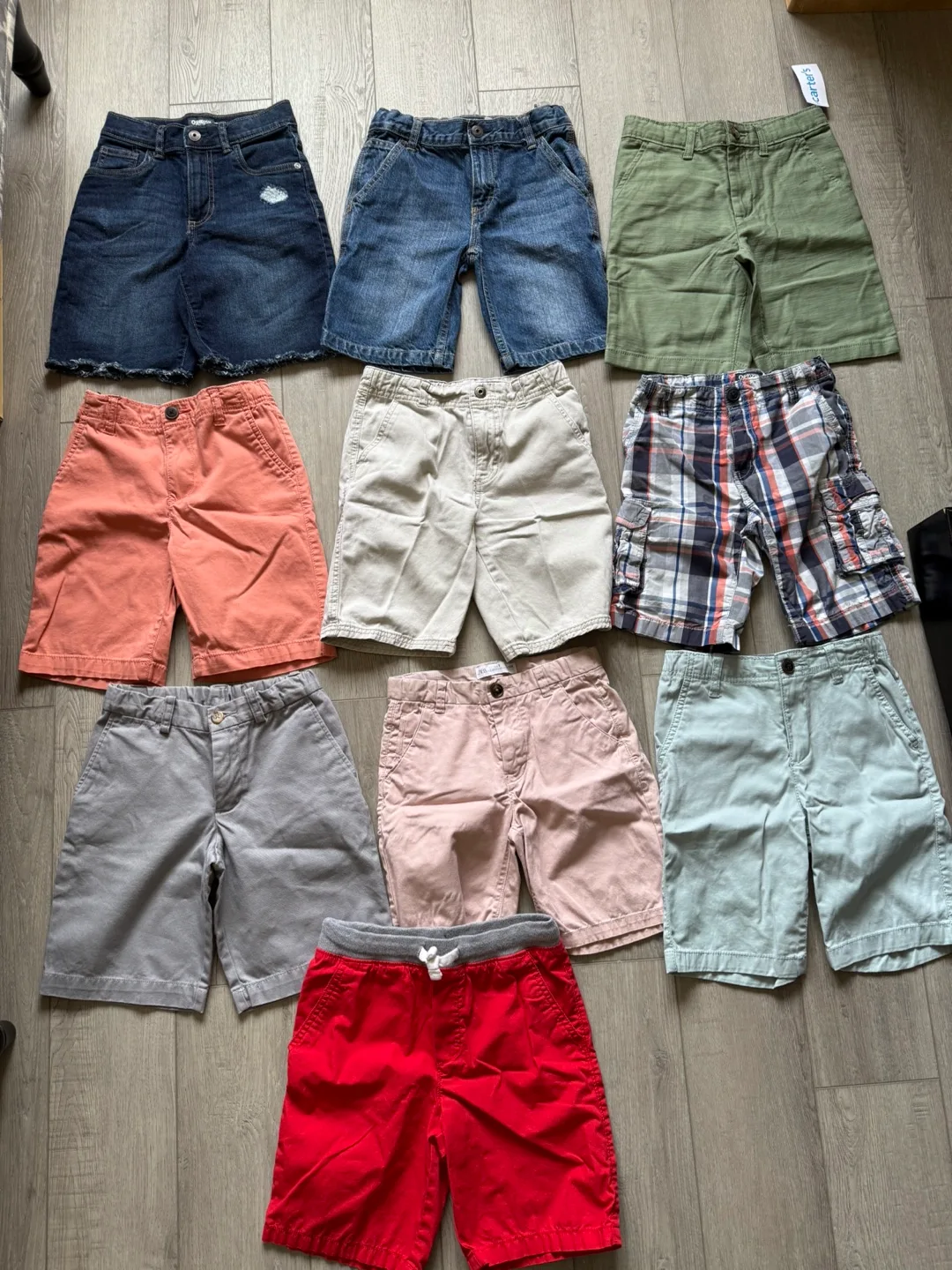 Boys spring and summer shorts size 7 thumbnail