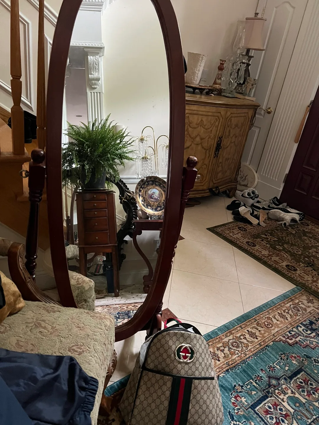 Antique Framed Tapestry of The Last Supper image indicator(2)