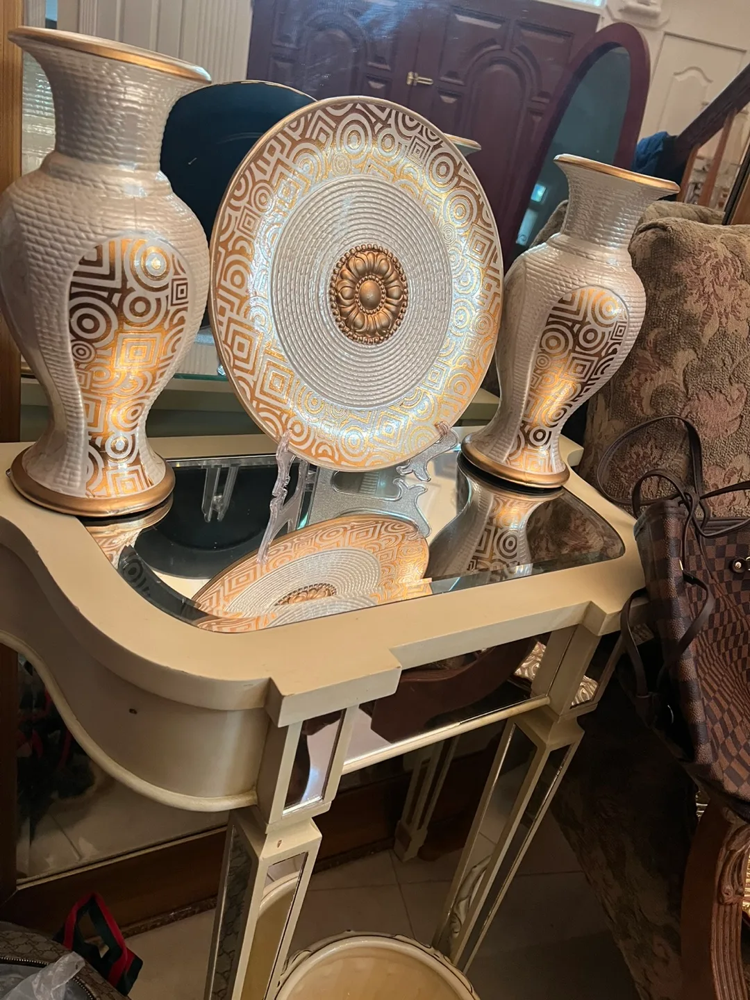 Antique Framed Tapestry of The Last Supper image indicator(4)