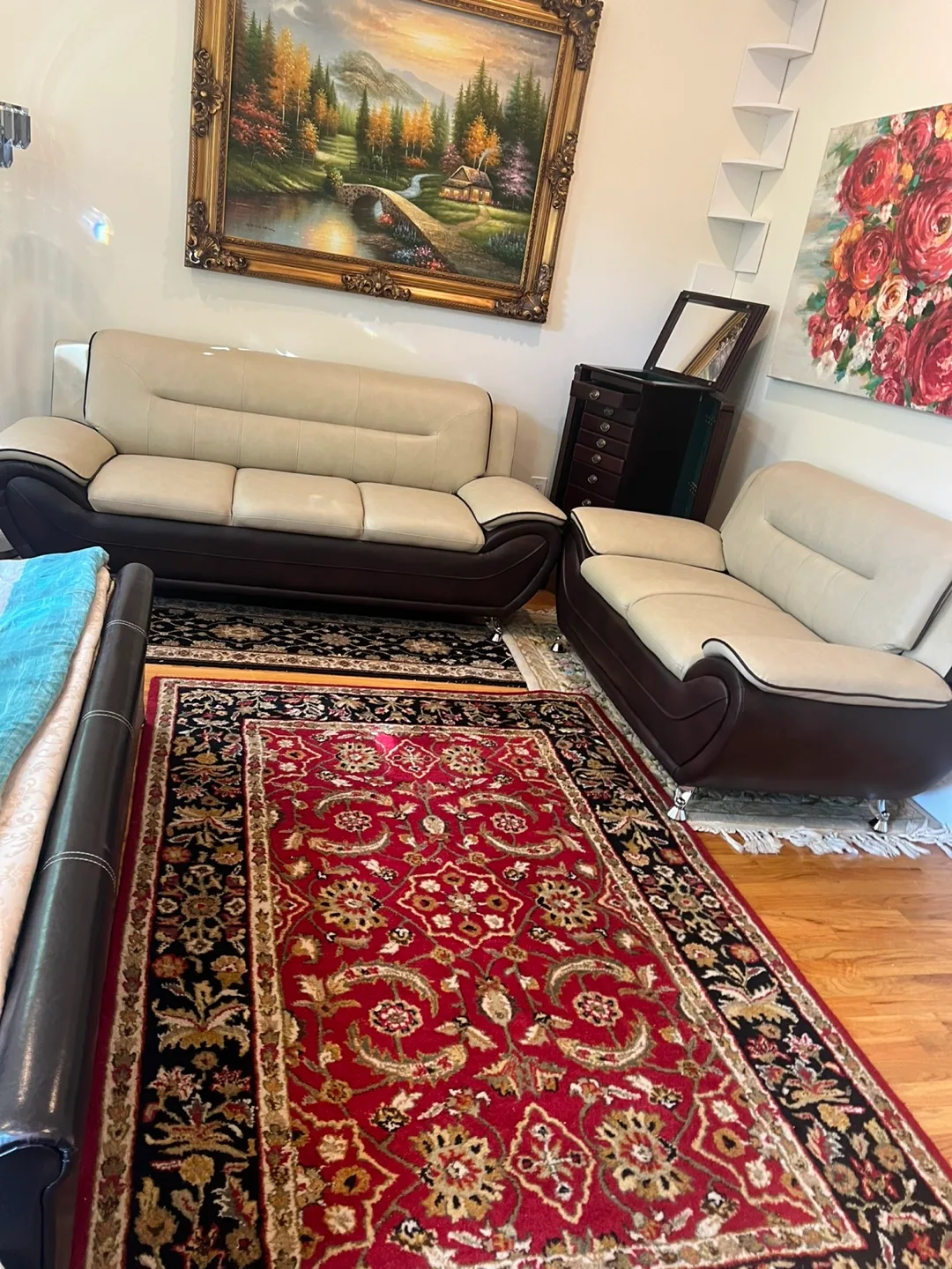 Antique Framed Tapestry of The Last Supper image indicator(5)