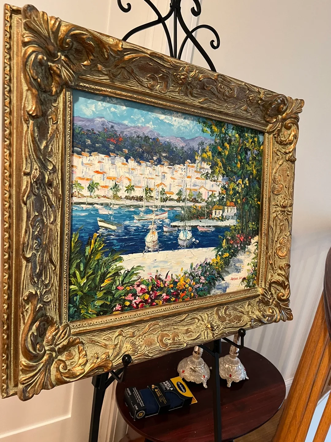 Antique Framed Tapestry of The Last Supper image indicator(8)