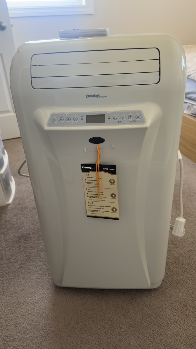 Danby Portable Air Conditioner, Dehumidifier & Fan