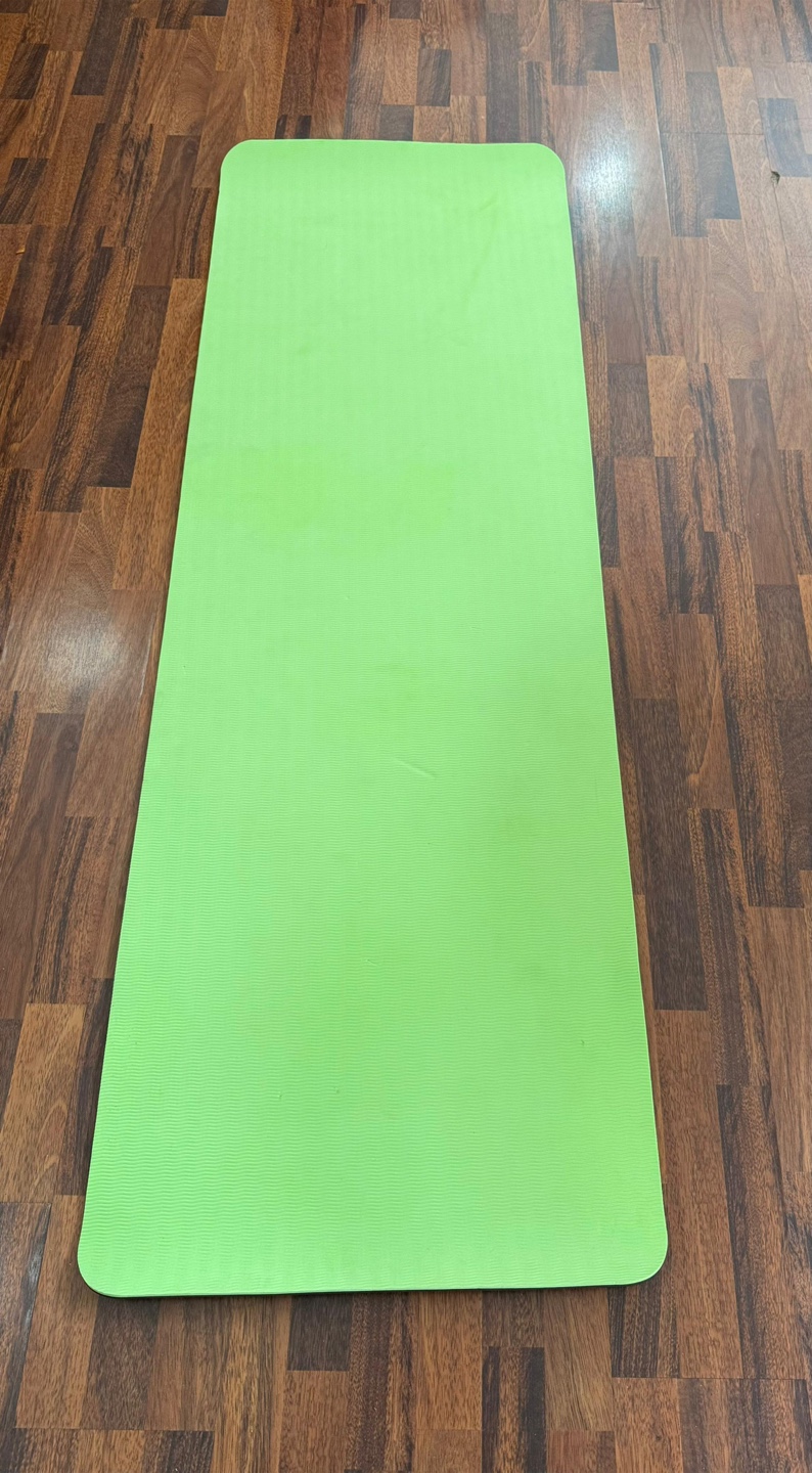 Exercise Yoga Mat - Green and Black - photo 3