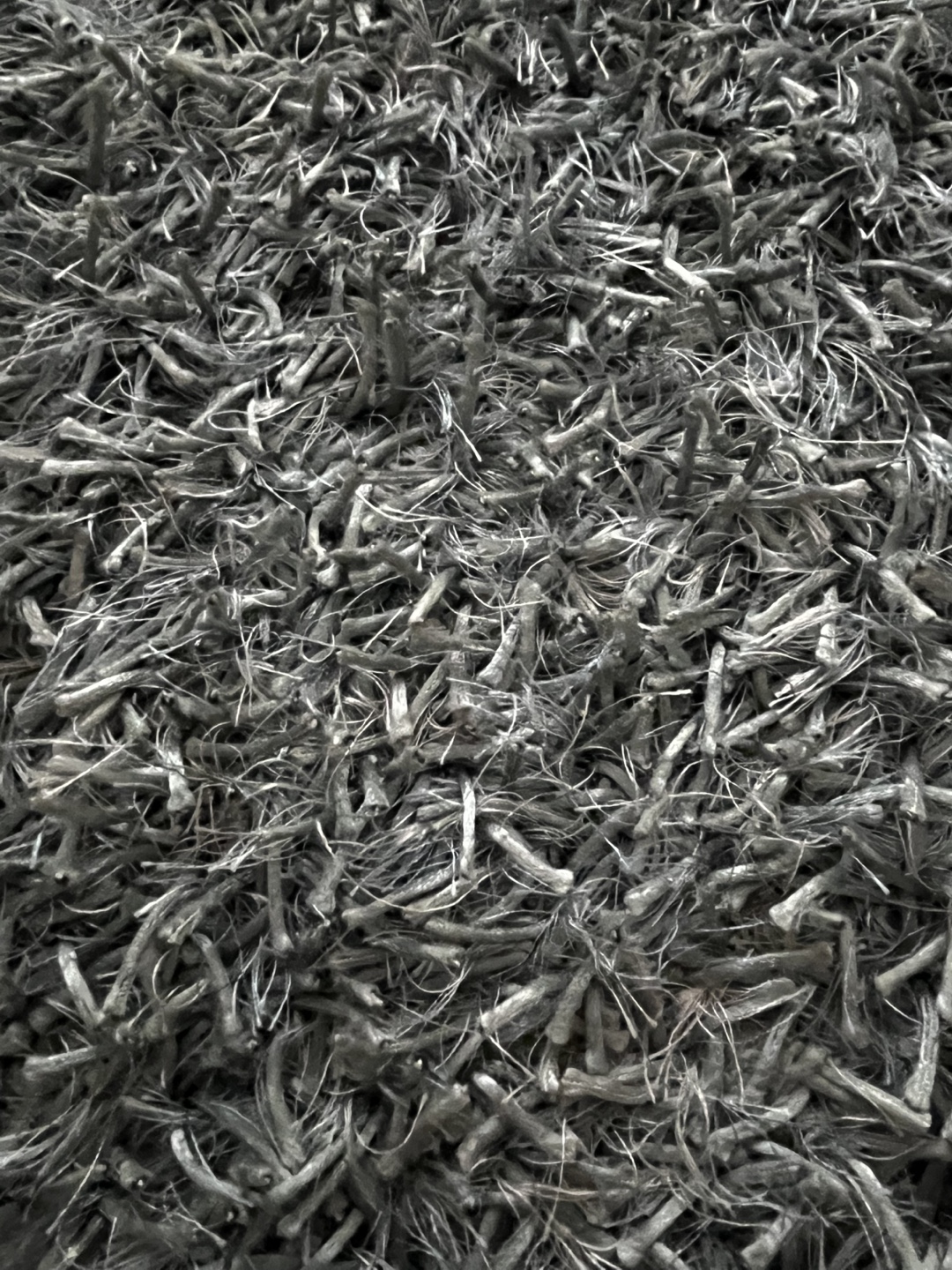 Blue Shag Rug