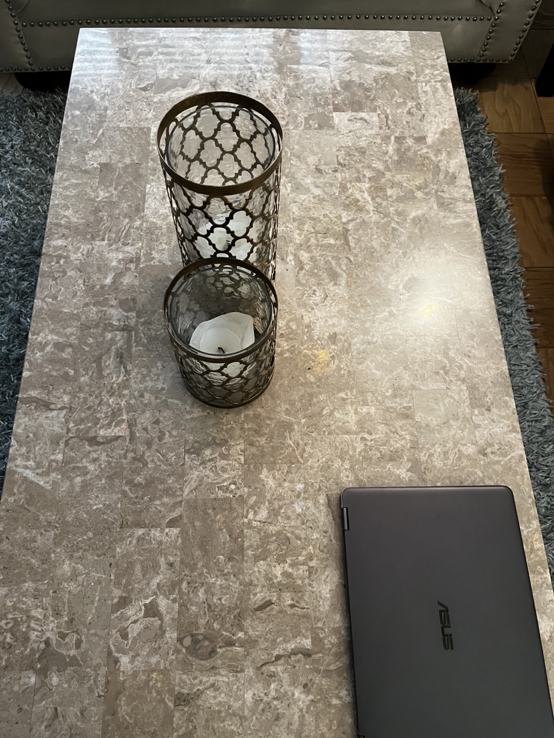 Marble Top Coffee Table - photo 2