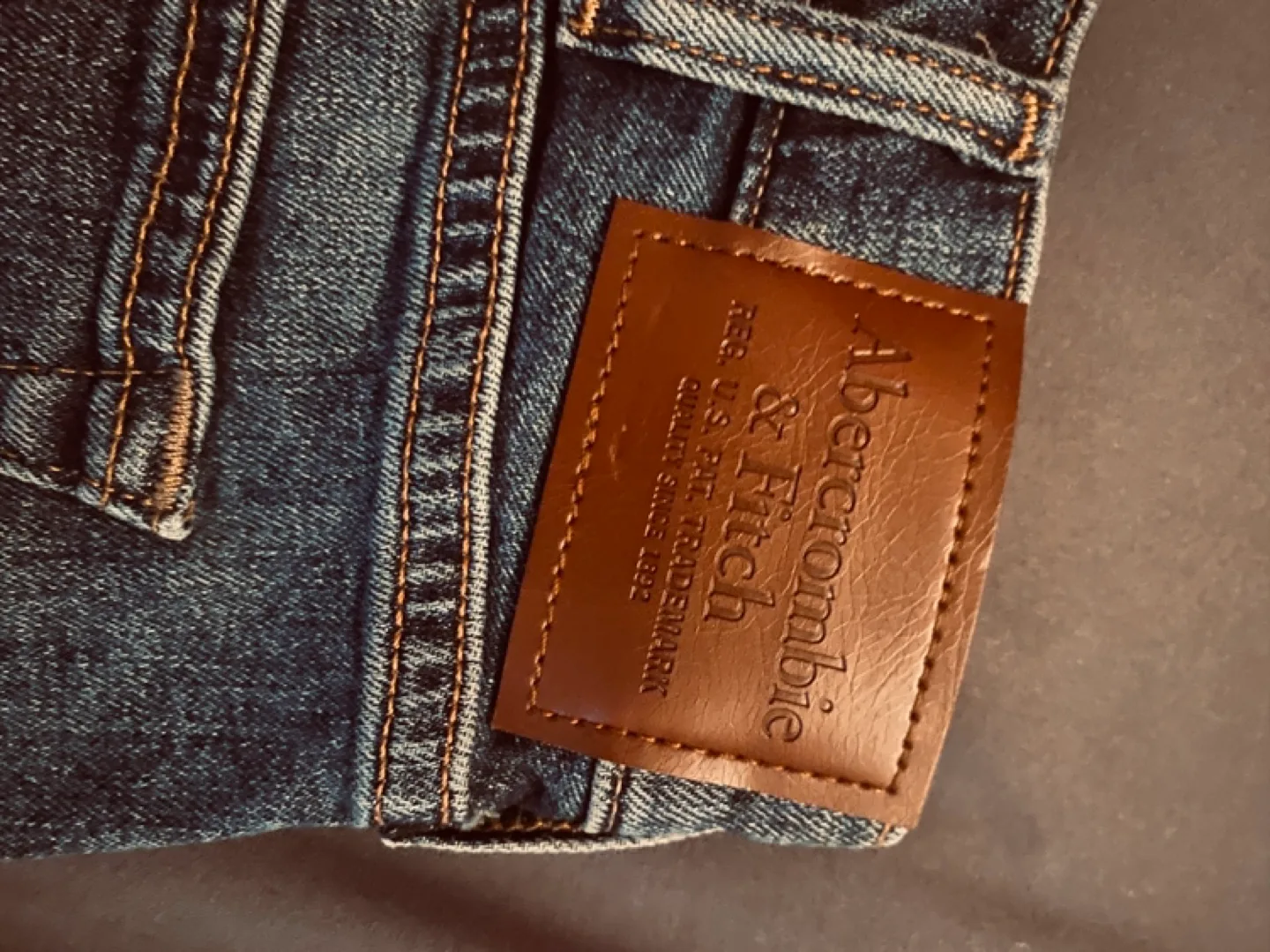 Abercrombie & Fitch Athletic Slim Jeans - Size 36x34 thumbnail