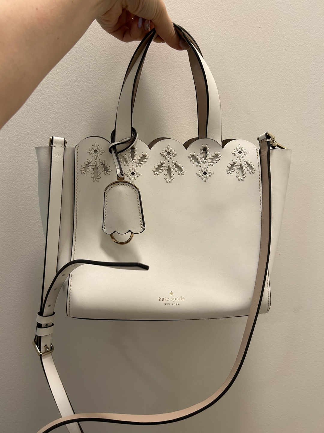 Kate Spade NY WHITE Magnolia Street MINA Bag - photo 4