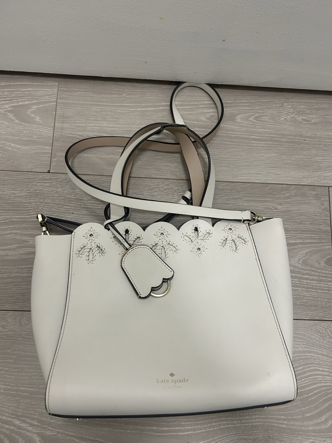 Kate Spade NY WHITE Magnolia Street MINA Bag - photo 3