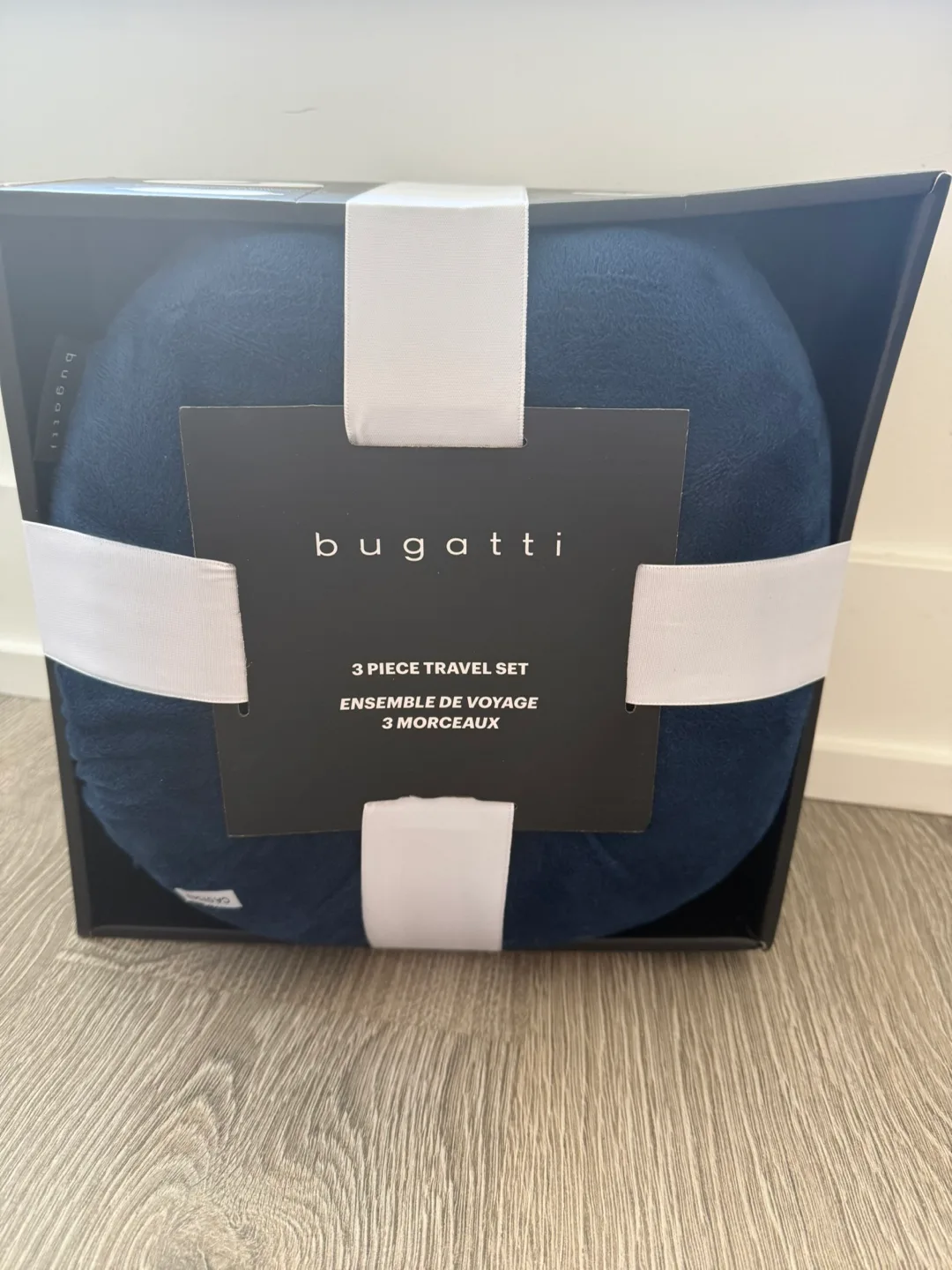 Bugatti 3-Piece Travel Set - Navy Blue thumbnail