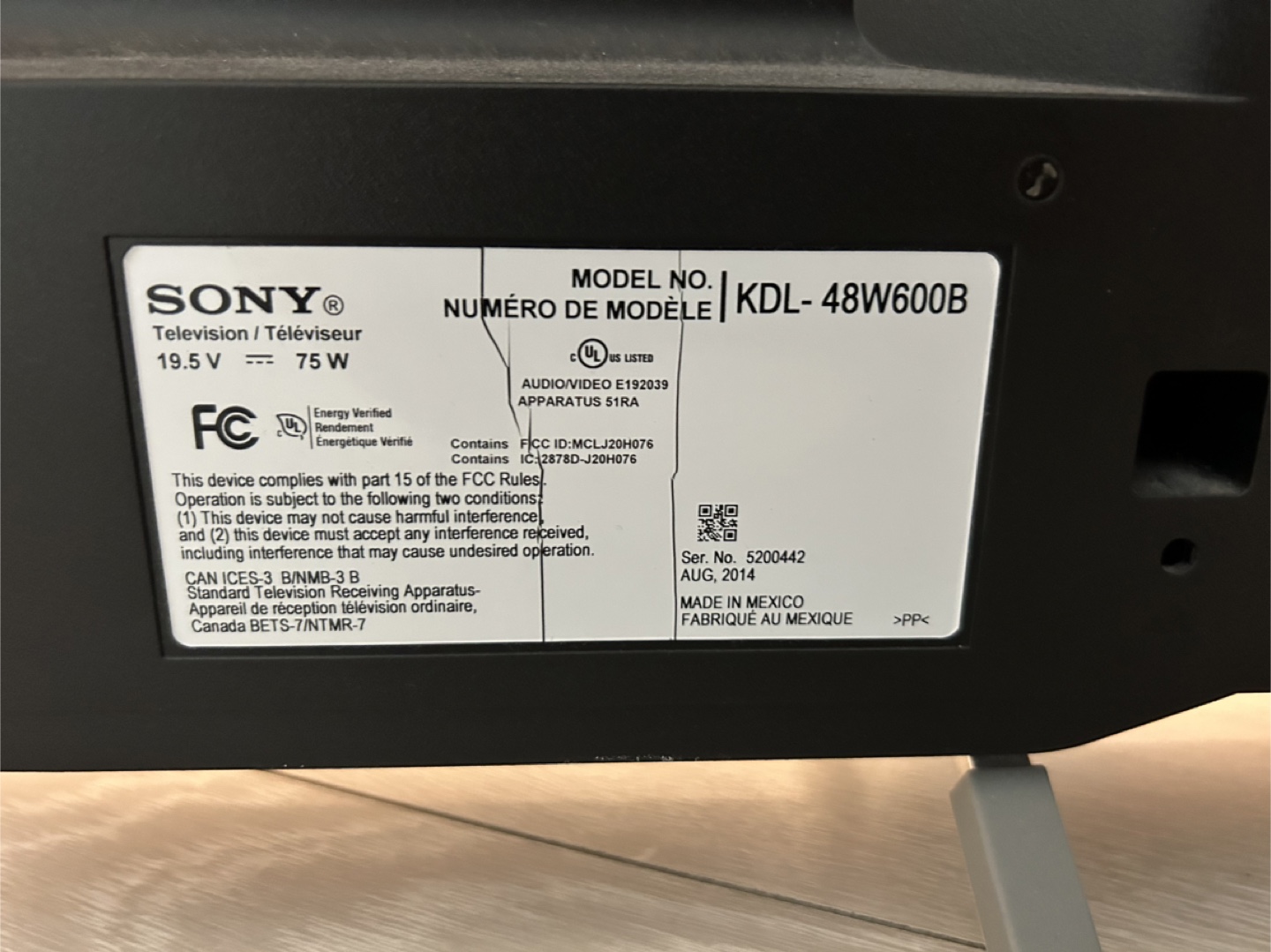 Sony 48-inch Smart TV - KDL-48W600B 🧡 - photo 2