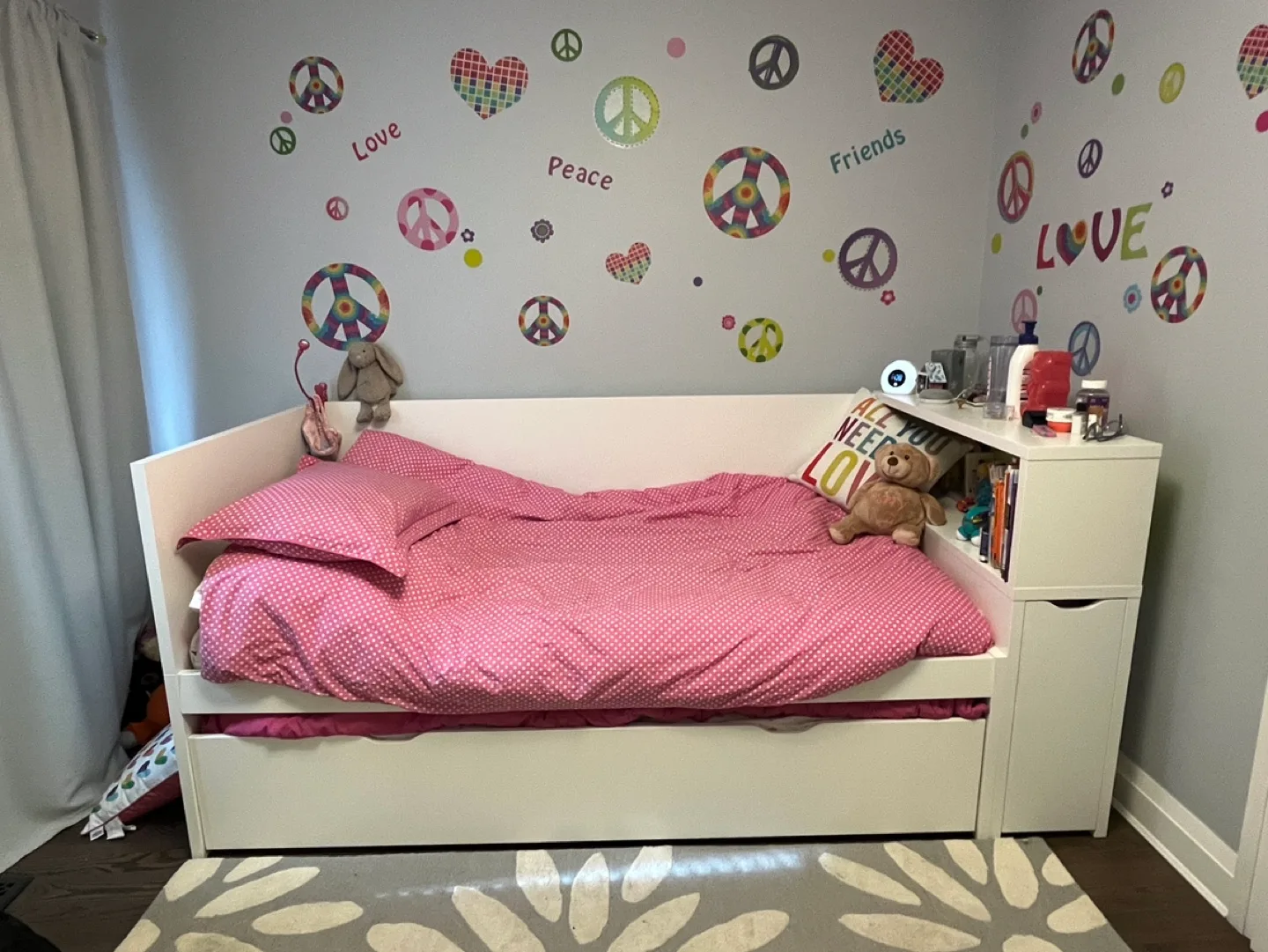 IKEA FLAXA Headboard with Storage - Twin thumbnail