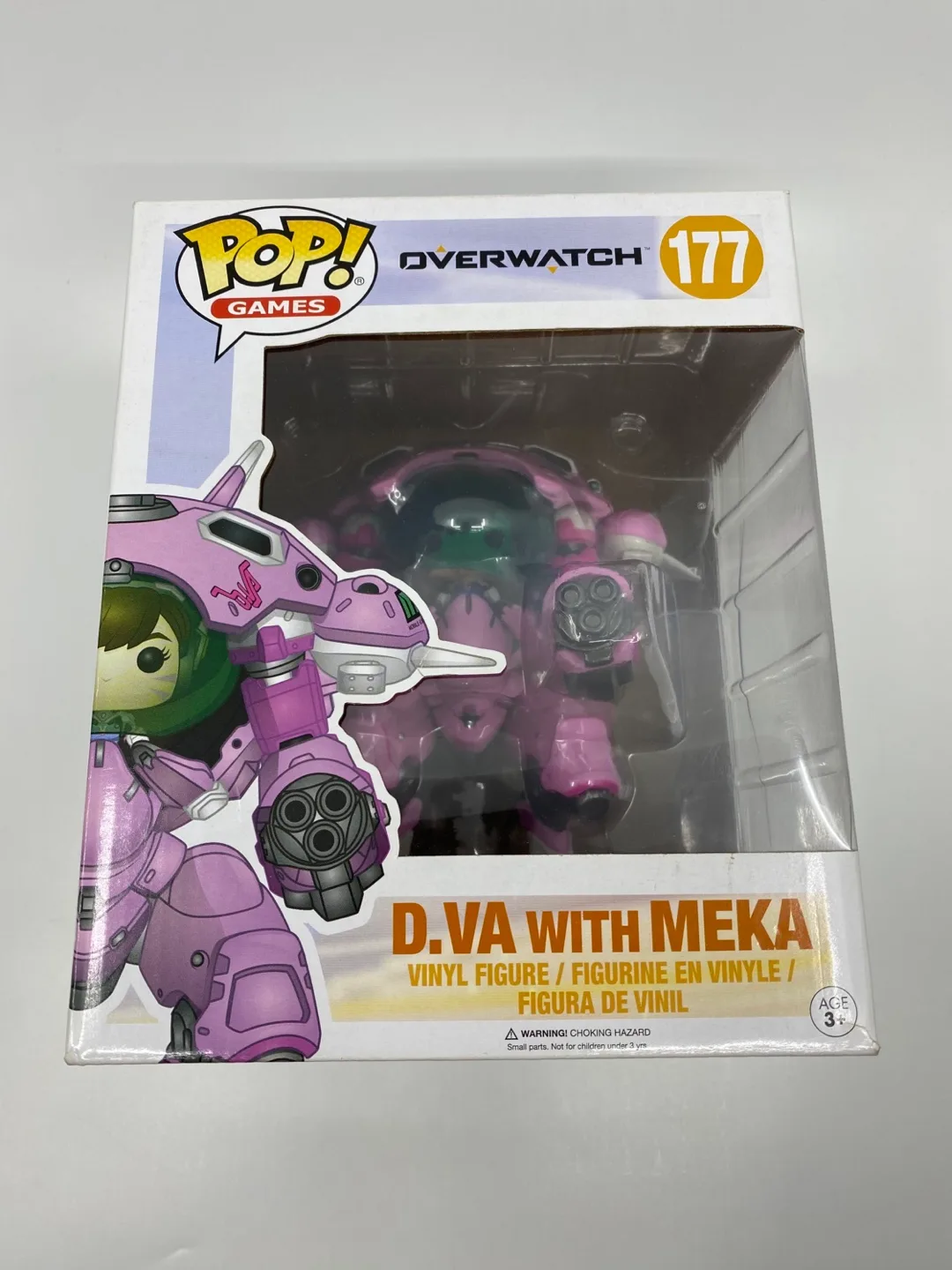Funko Pop Overwatch D.Va with Meka #177 thumbnail