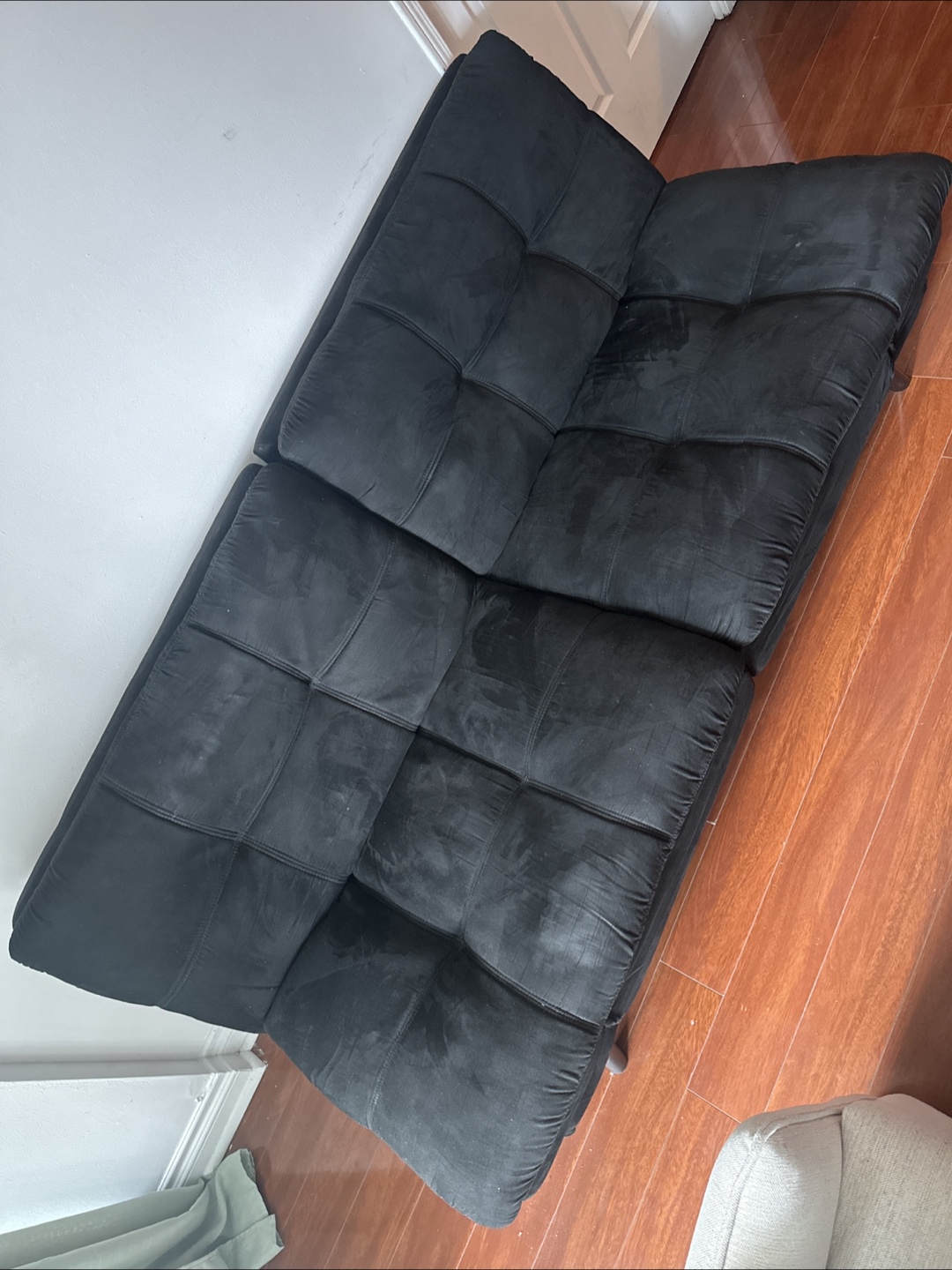 Black Futon Sofa Bed - photo 2