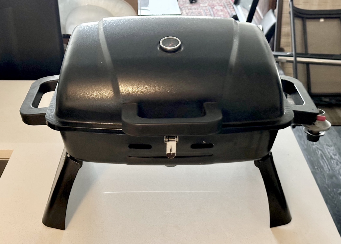Portable Propane BBQ Grill with 3 Propane Tanks