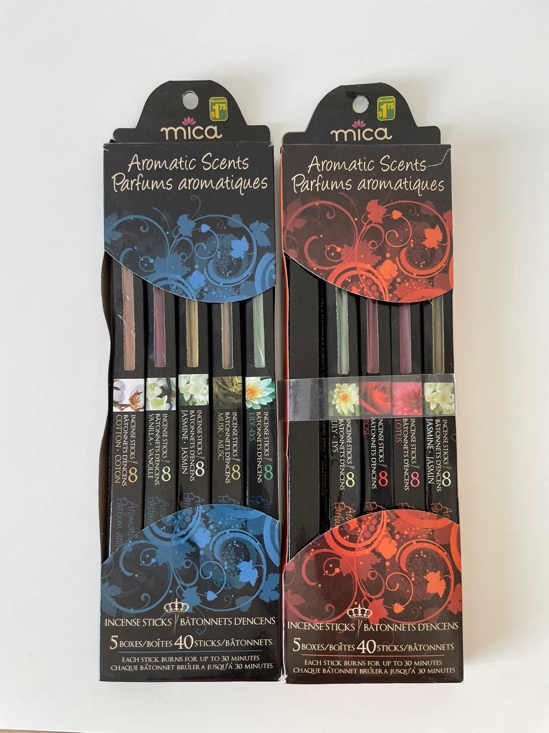 Mica Aromatic Scents Incense Sticks - Two Packs thumbnail