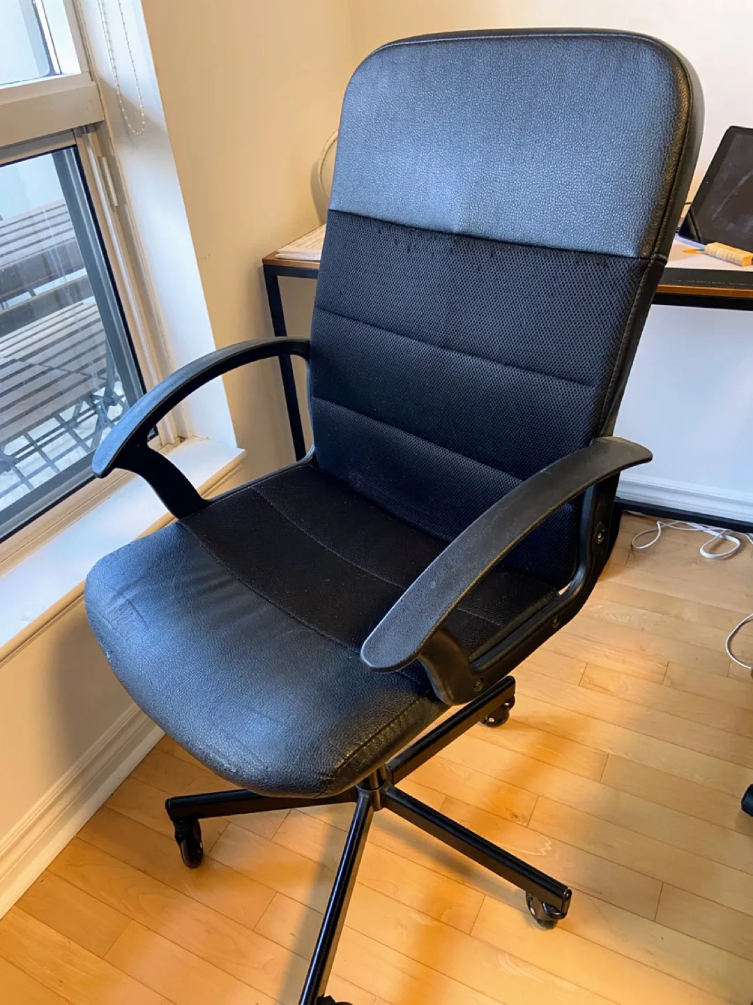 Black IKEA Office Chair thumbnail