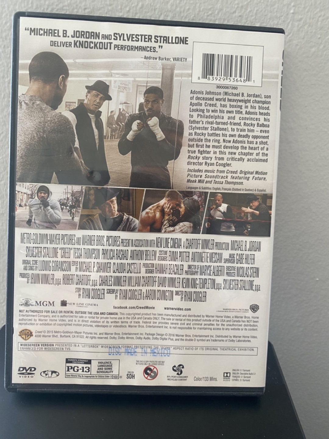 Creed DVD Movie - photo 2