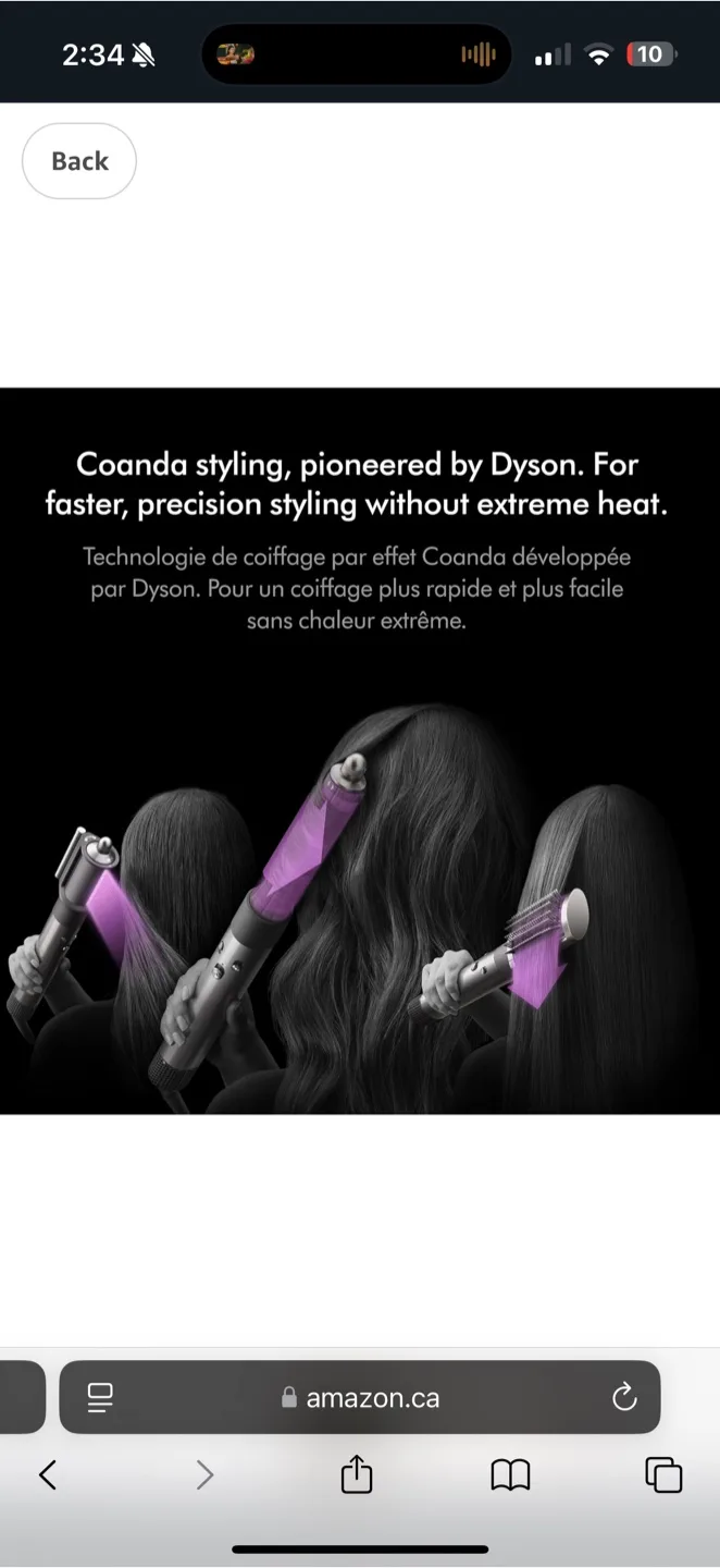 Dyson Airwrap Complete Long Hair Styler image indicator(6)