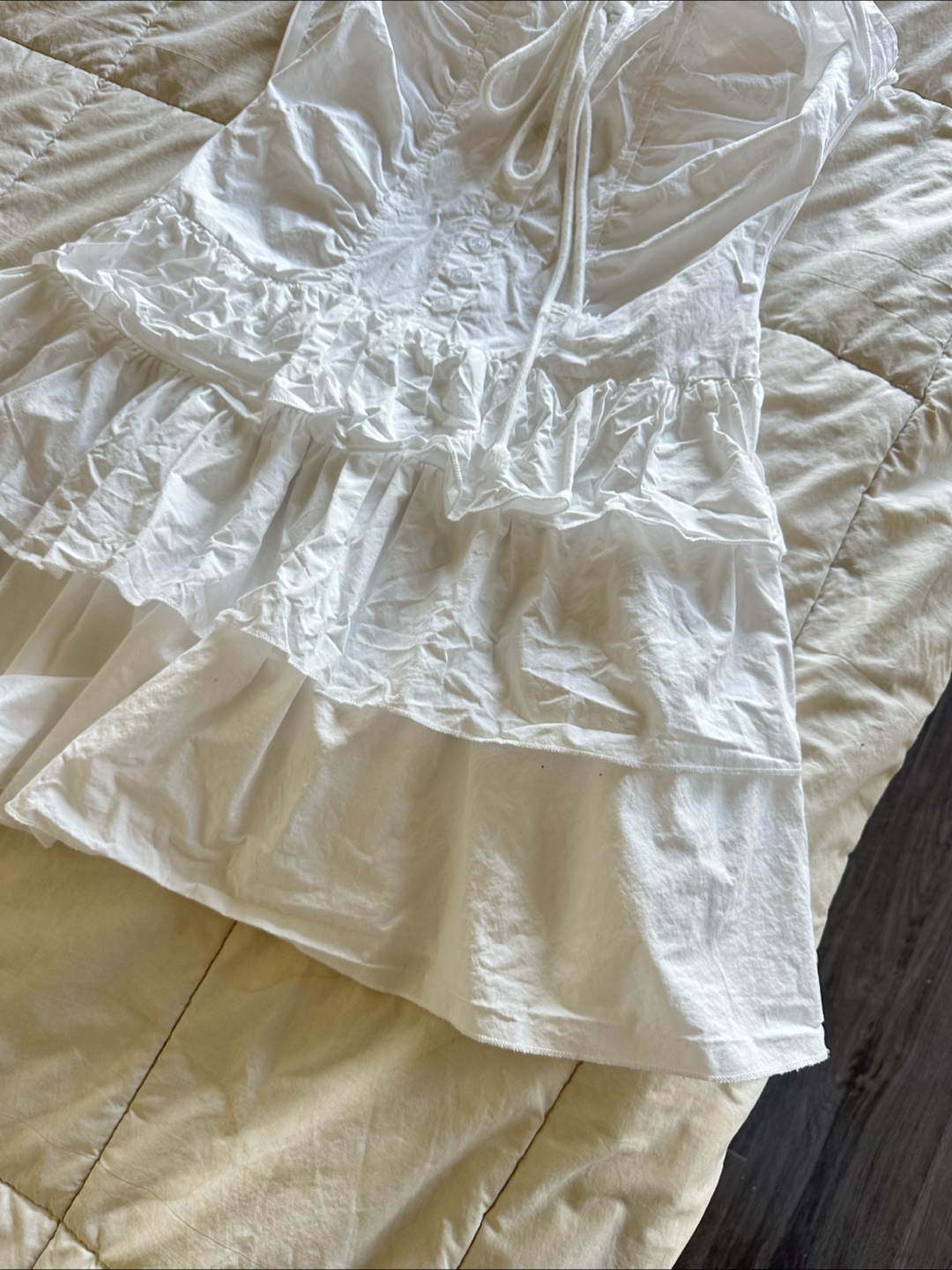White Summer Dress - photo 4