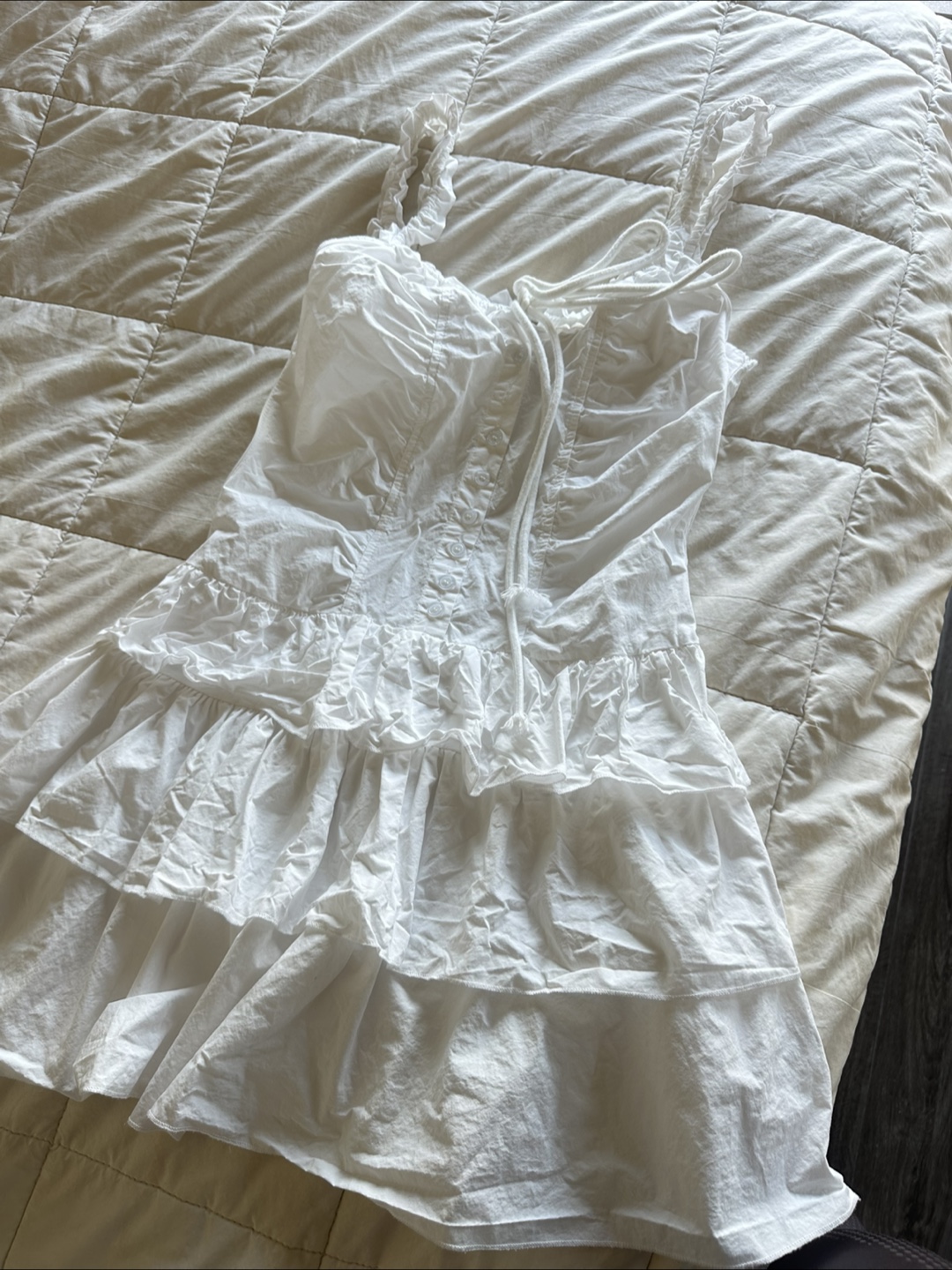 White Summer Dress - photo 5
