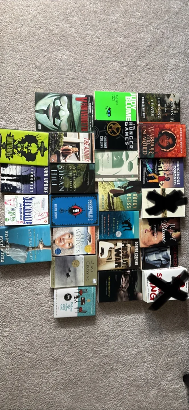 Lot of 20+ Young Adult and Adult Fiction Books thumbnail