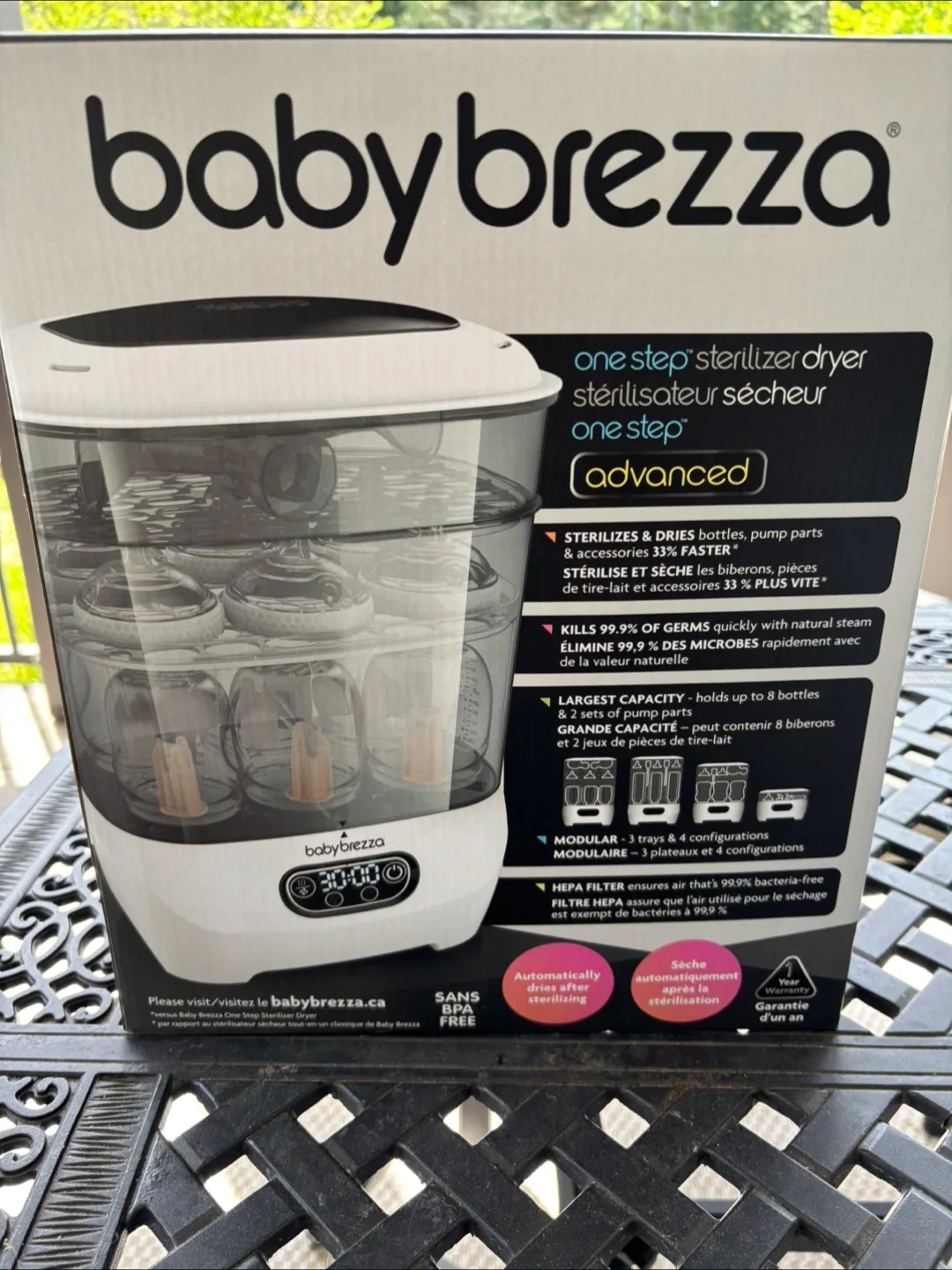 Baby Brezza One Step Advanced Sterilizer Dryer thumbnail
