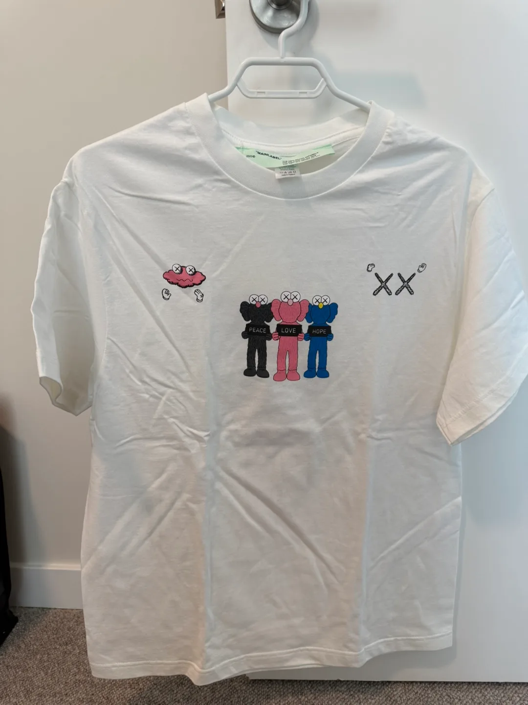 KAWS x Off-White/Blue T-Shirt thumbnail