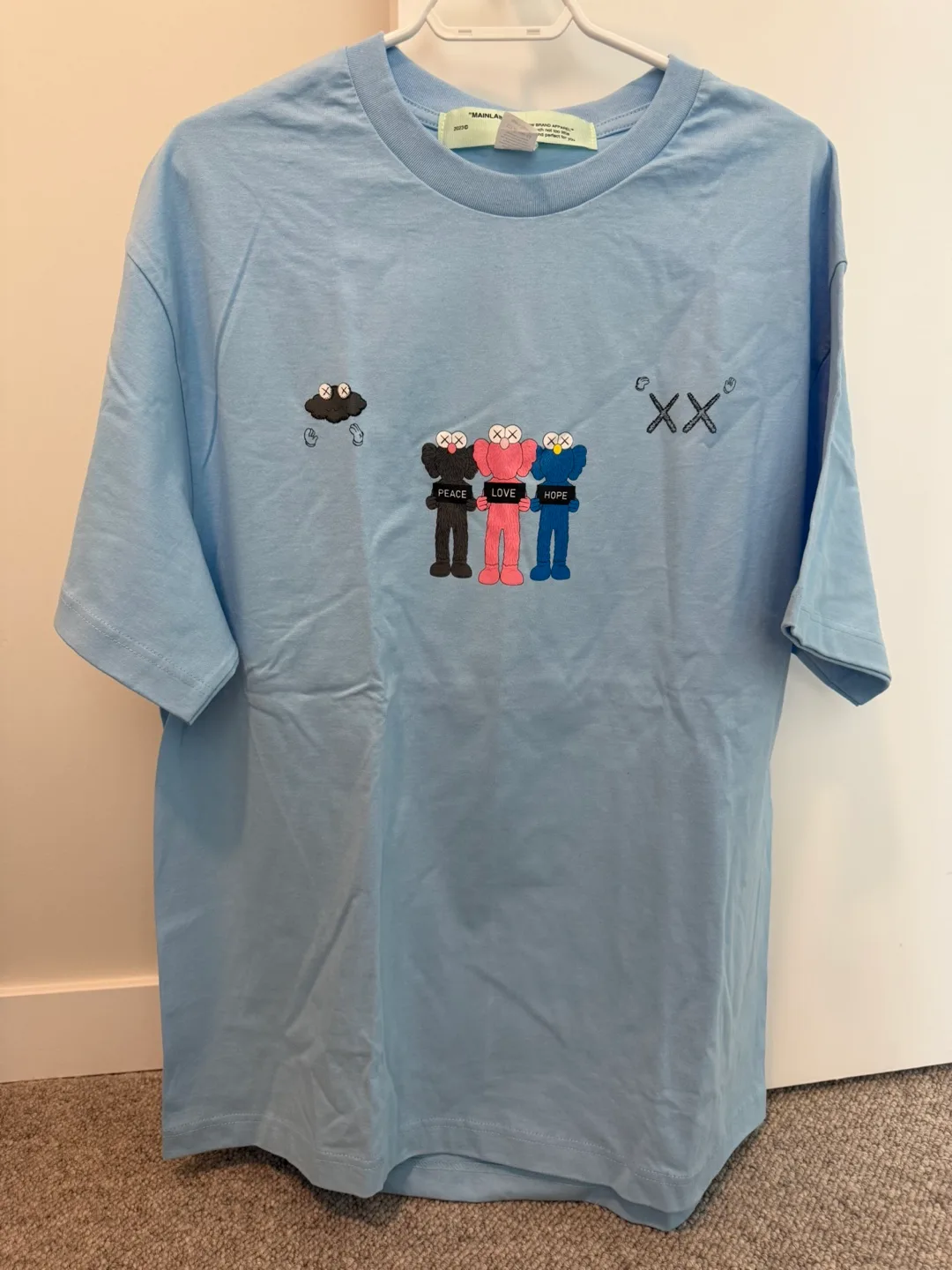 KAWS x Off-White/Blue T-Shirt image indicator(3)
