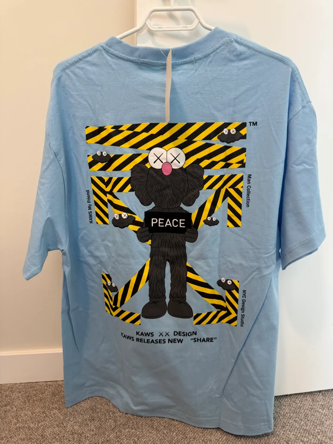 KAWS x Off-White/Blue T-Shirt image indicator(4)