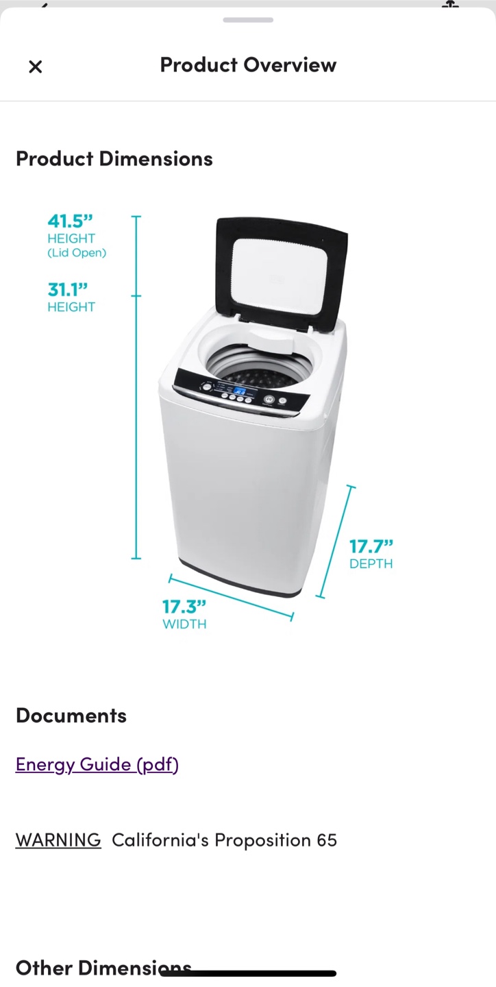 Black and Decker portable washing machine - photo 3