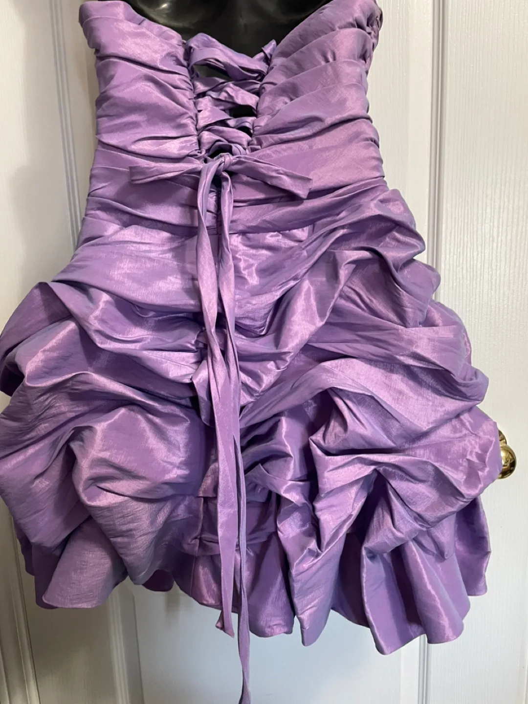 Lilac Strapless Sequin Dress image indicator(2)