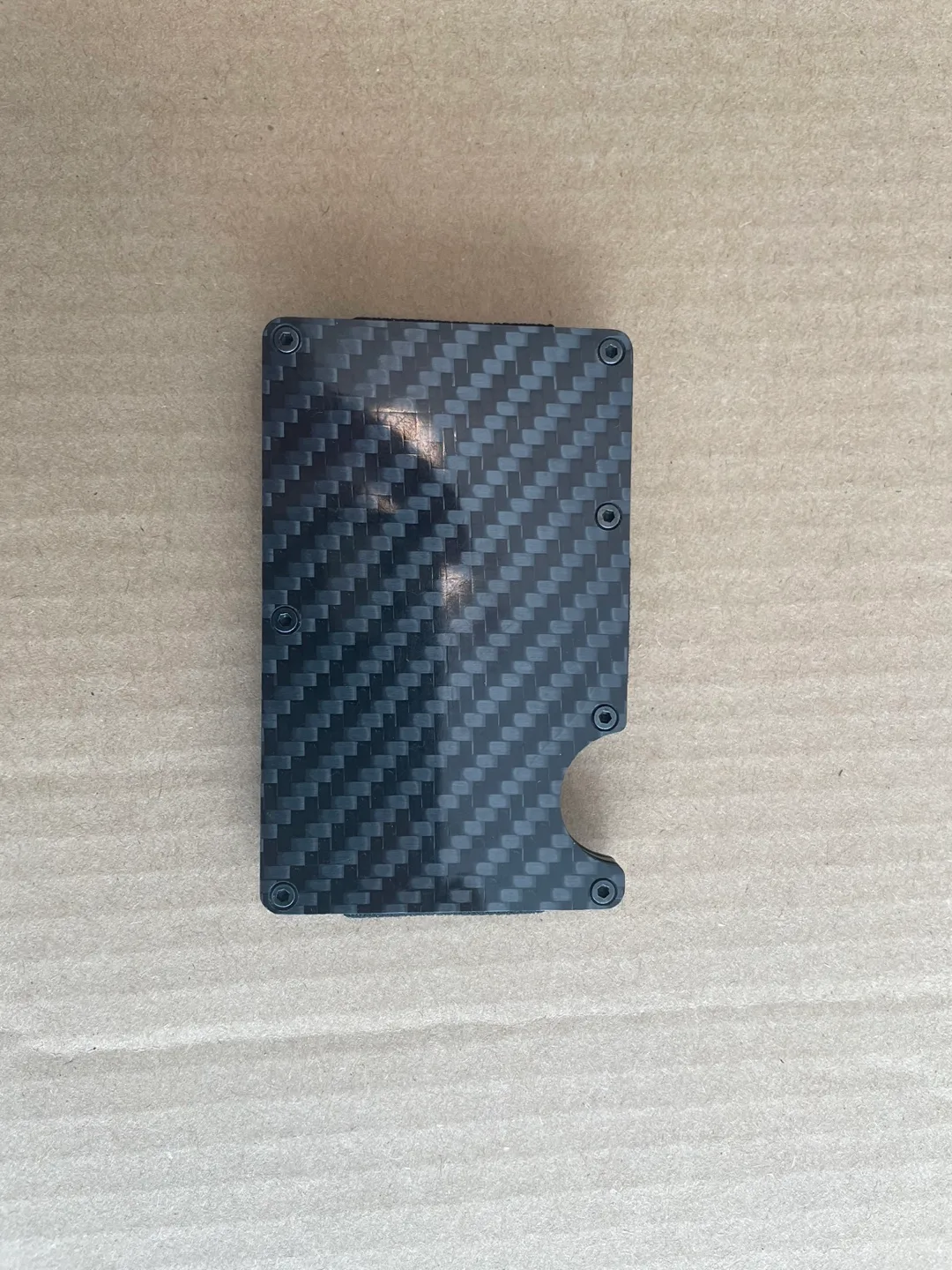 Slim Carbon Fibre like Minimalist Wallet thumbnail