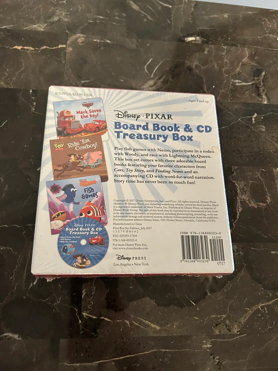 Disney Pixar Board Book & CD Treasury Box image indicator(2)