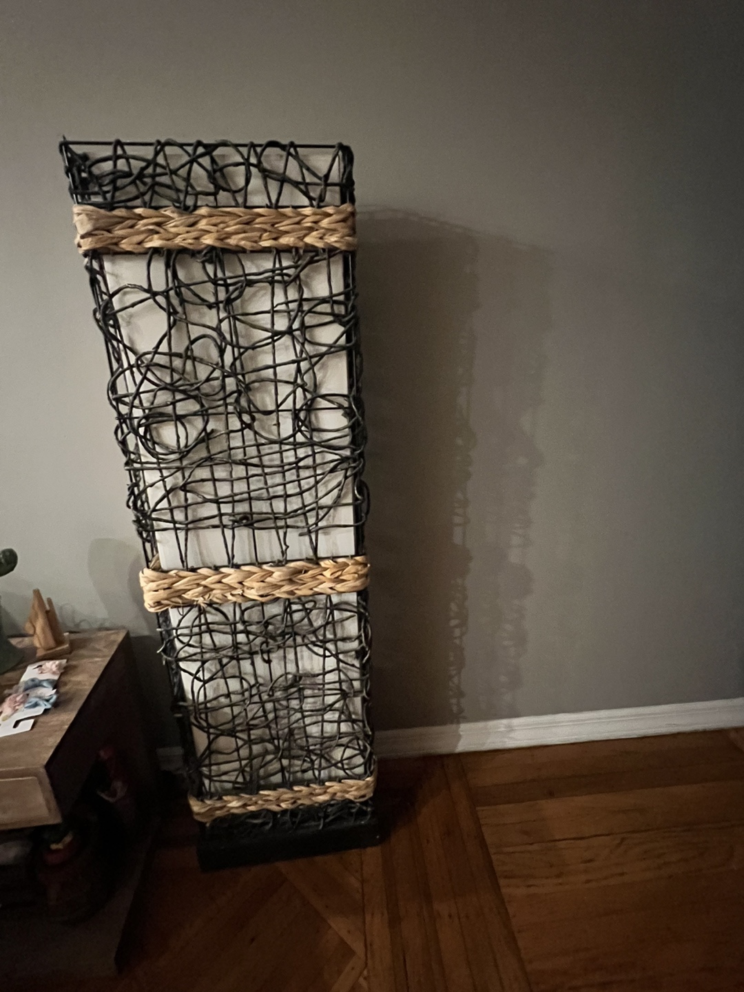 Unique Woven Floor Lamp