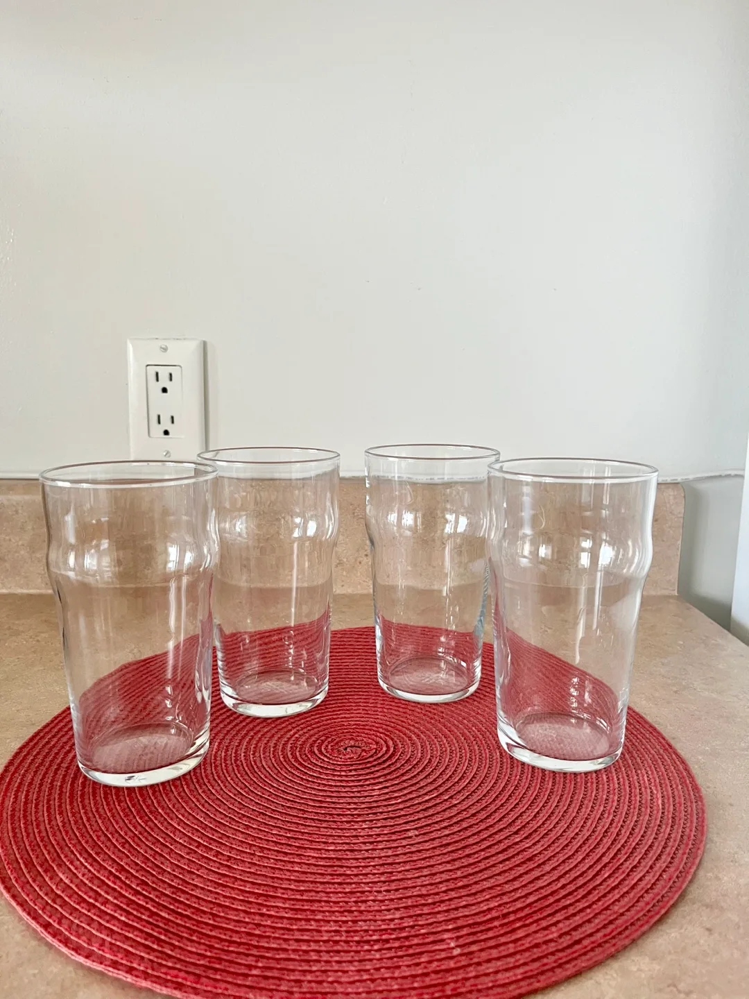 Set of Four Beer Glasses thumbnail