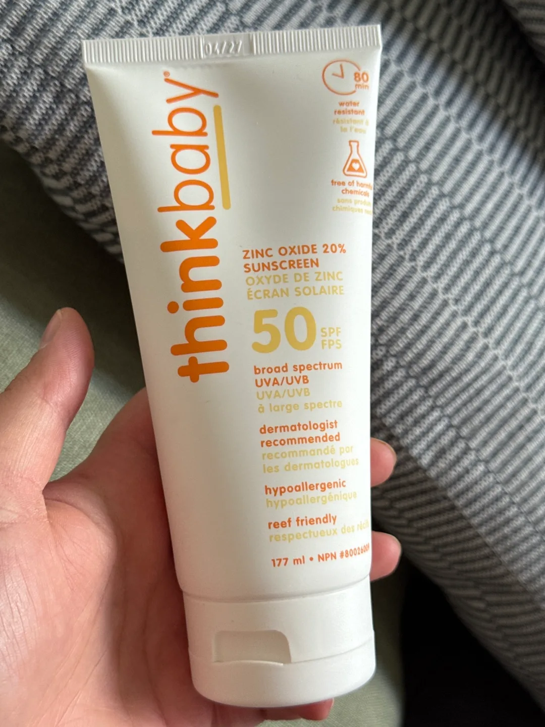 Thinkbaby Sunscreen SPF 50 - 177ml thumbnail