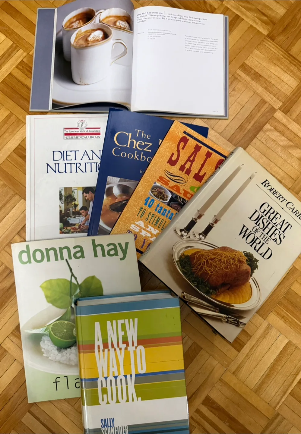 Lot of 18 Cookbooks - Variety of Cuisine and Diets image indicator(2)