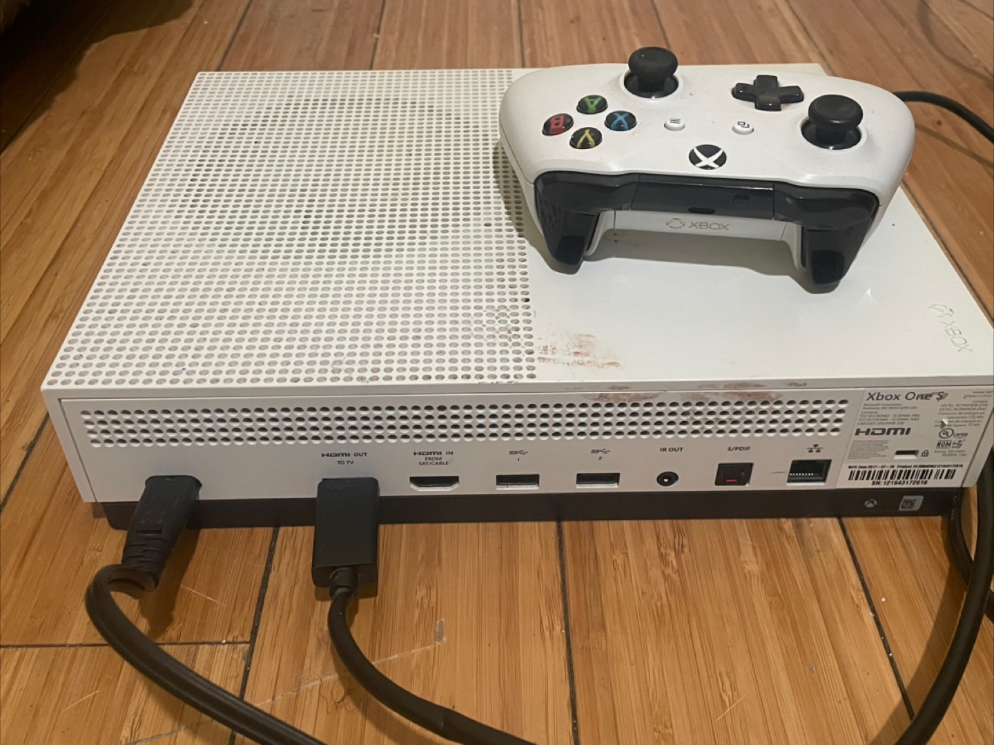 Xbox One S 500GB Console with Controller - photo 3