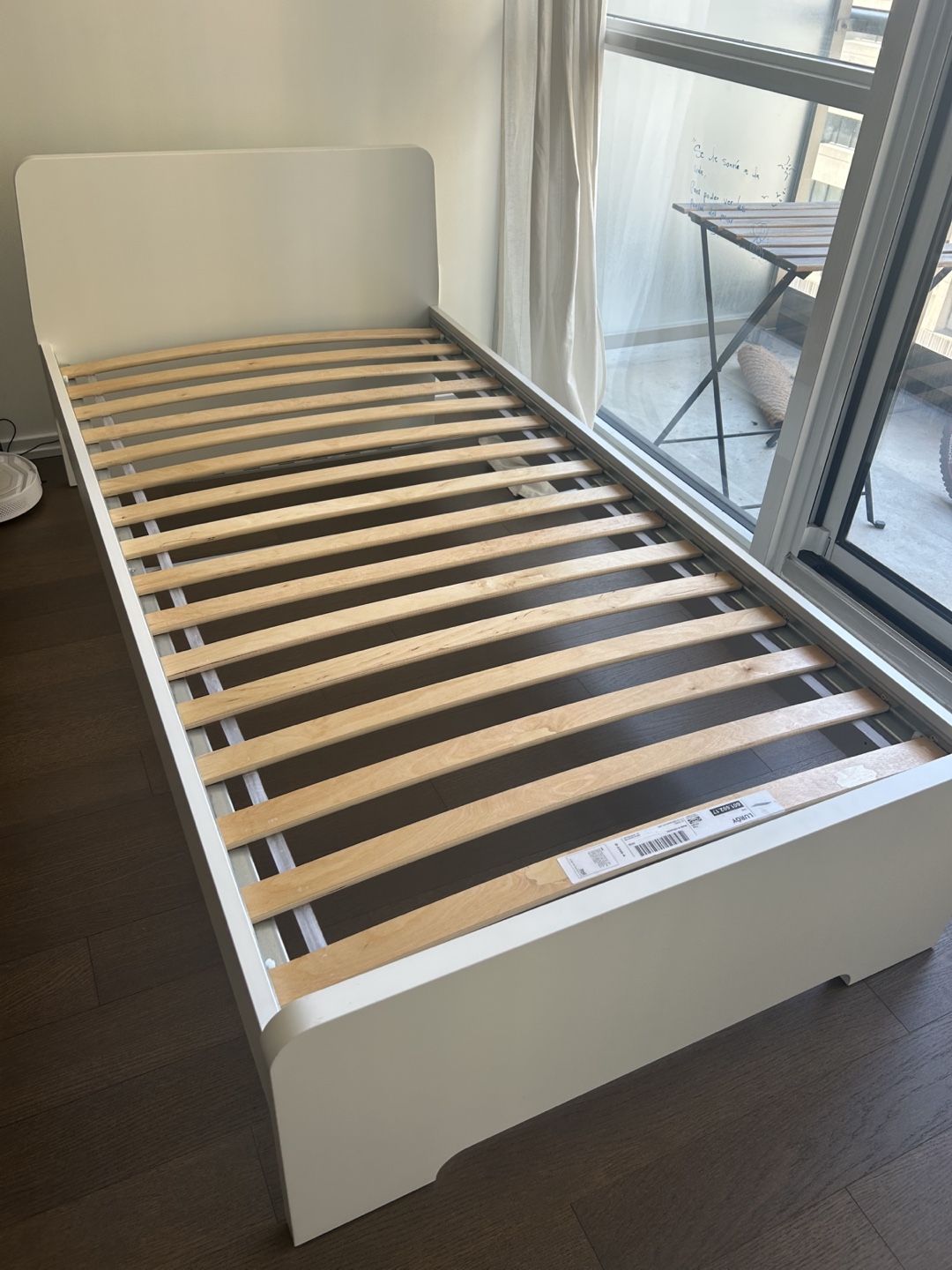 IKEA Single Bed Frame - White