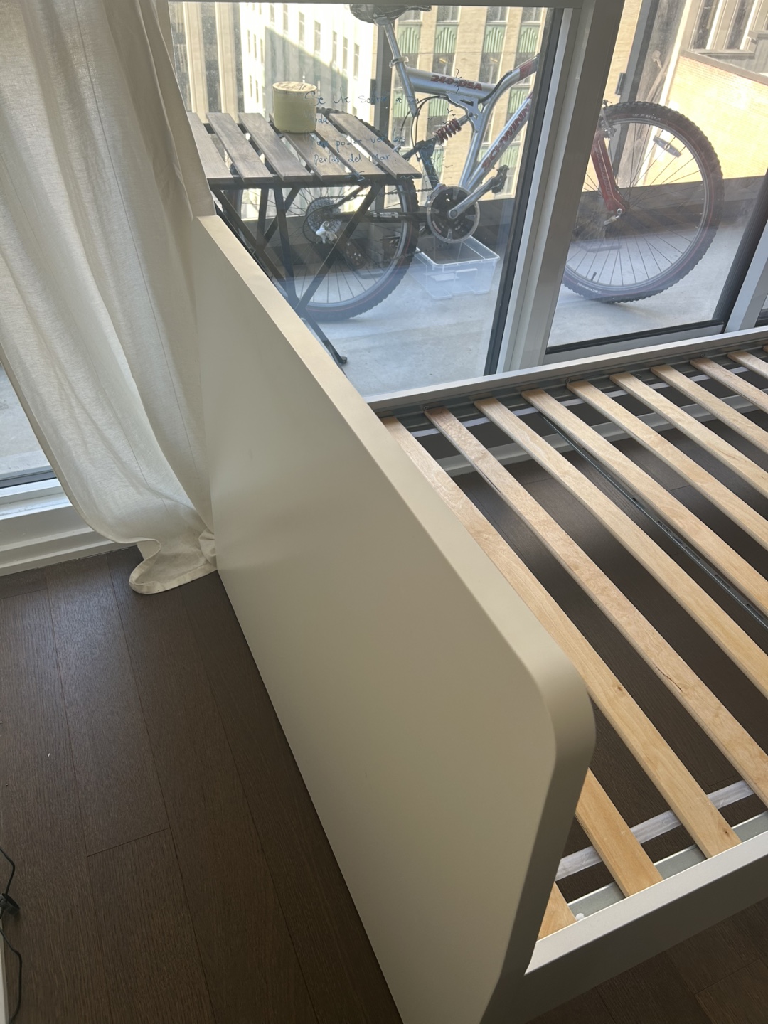 IKEA Single Bed Frame - White - photo 2