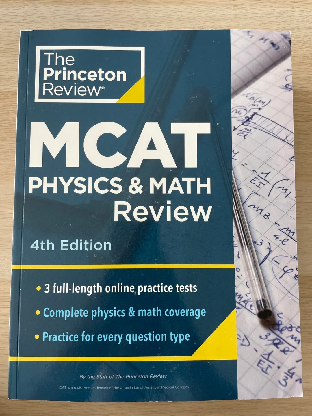 MCAT Physics and Math Review: 4th Edition thumbnail