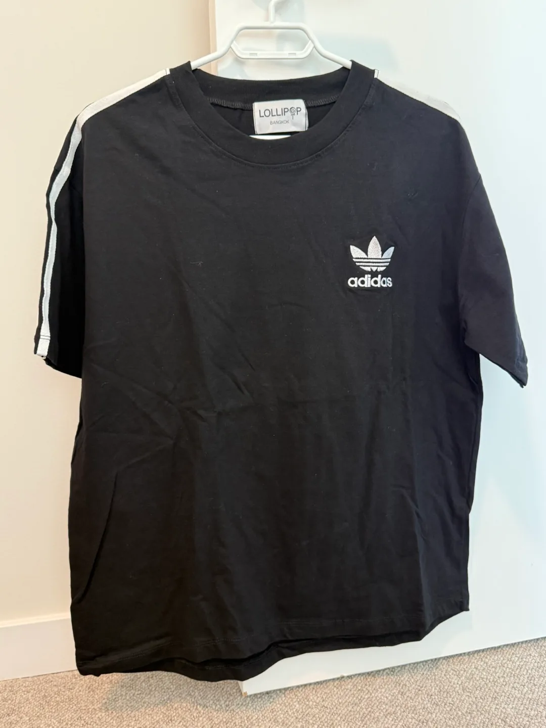 Adidas x Lollipop Black T-Shirt and Shorts Set thumbnail